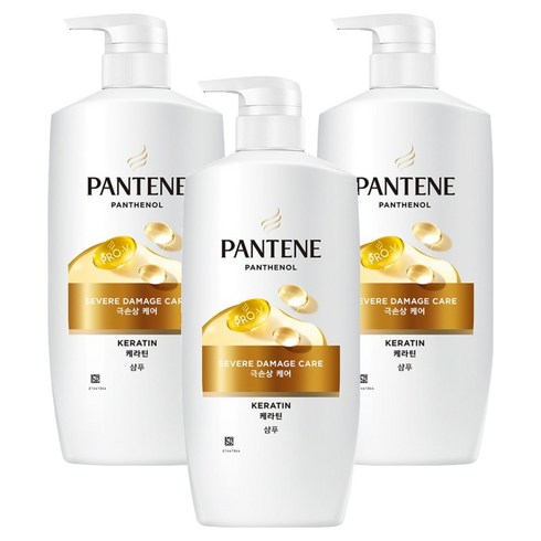 팬틴 극손상케어 샴푸 프루티 플로럴, 750ml, 3개