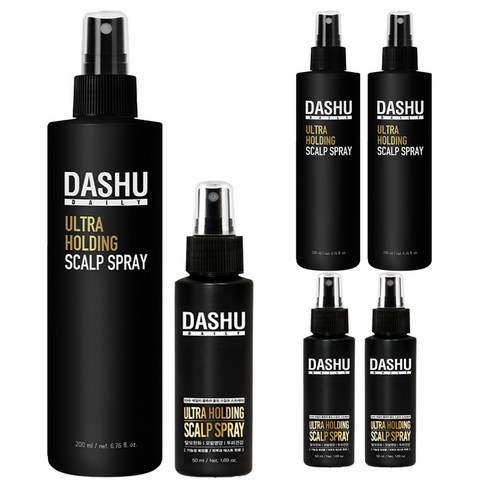 다슈 데일리 울트라 홀딩 스칼프 헤어스프레이 200ml + 50ml, 200 ml / 50 ml, 3개