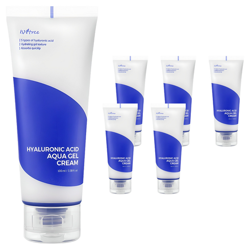 이즈앤트리 히아루론산 아쿠아 젤크림, 100ml, 6개