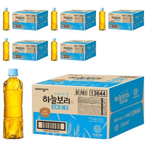 하늘보리 에코 무라벨, 500ml, 120개