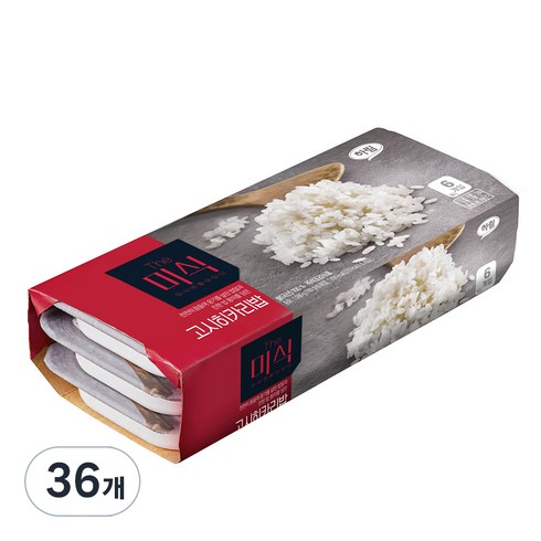 더미식 고시히카리밥, 180g, 36개