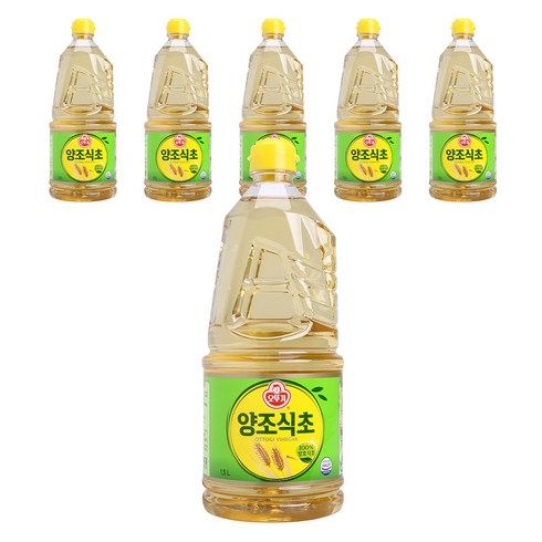 오뚜기 양조 식초, 1.5L, 6개