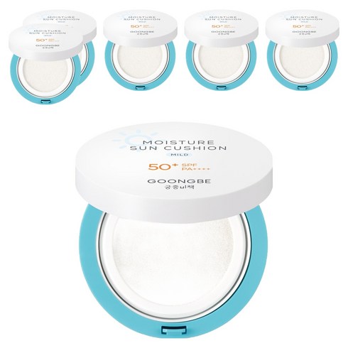 궁중비책 모이스처 유아 선쿠션 마일드 SPF50+ PA++++, 14g, 6개