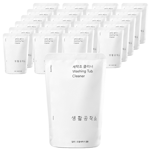생활공작소 세탁조 크리너, 450g, 24개