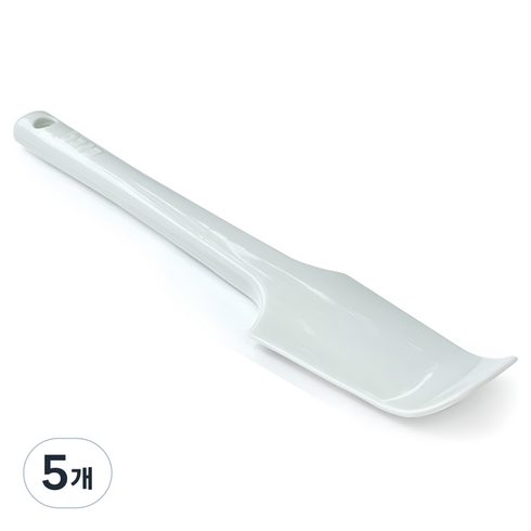 에스코ESCO 실리콘 주걱 소, 화이트, 5개
