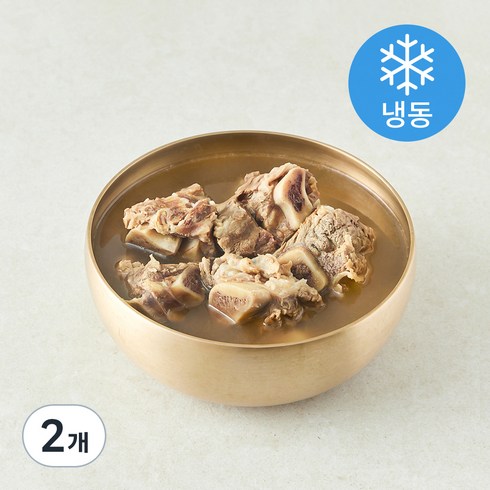 강강술래 영양갈비탕 (냉동), 1kg, 2개