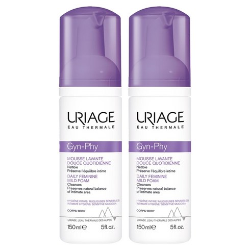 유리아쥬 진피 마일드 폼 여성청결제 150ml, 2개