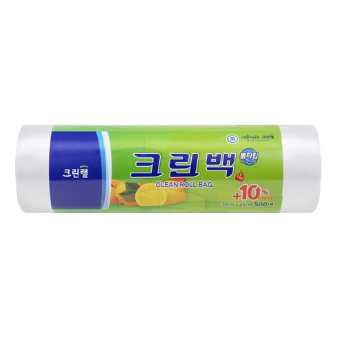 크린랩 크린롤백, 대(L), 500개입, 1개
