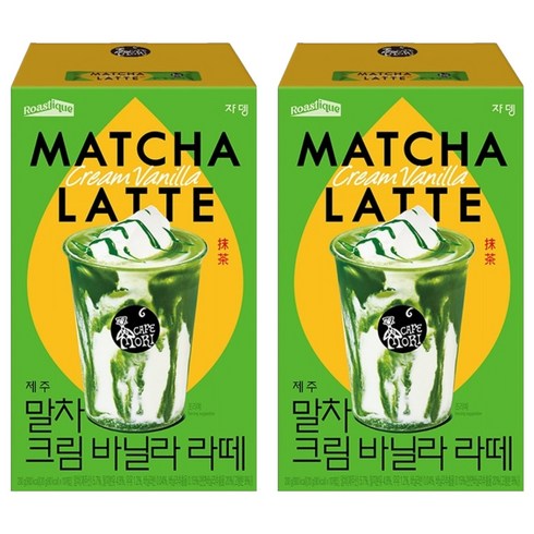 까페모리 로스티크 말차 크림 바닐라 라떼, 20g, 10개입, 2개