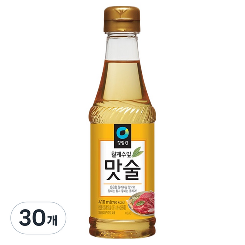 청정원 월계수잎 맛술, 410ml, 30개