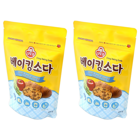 오뚜기 베이킹소다, 400g, 2개