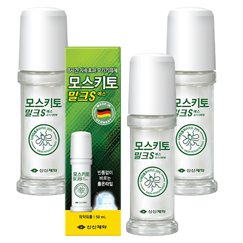신신제약 모스키토 밀크S, 50ml, 3개