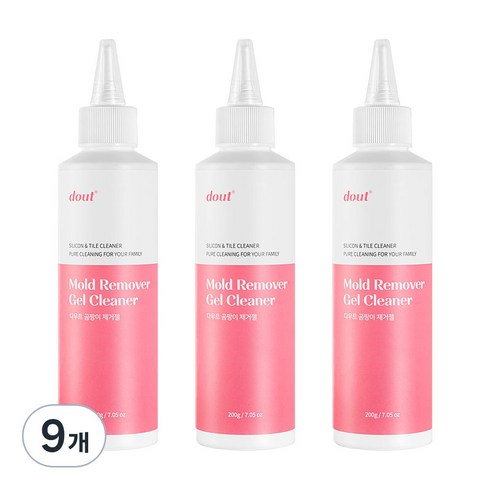 다우트 곰팡이 제거젤, 200g, 9개