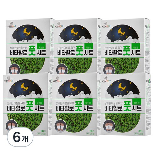 비타할로 풋 시트, 30매입, 6개