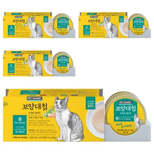 보양대첩 고양이 미니 보양캔 금, 30g, 32개, 오리 + 샐러리 혼합맛