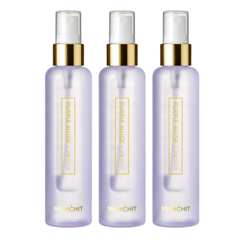 멈칫 헤어 앤 바디미스트 퍼플 머스크, 105ml, 3개