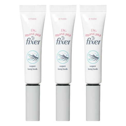 에뛰드 닥터 마스카라 픽서 포 슈퍼 롱 래쉬 마스카라 6g, 3개