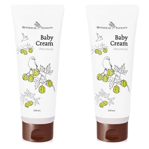 보타니컬테라피 베이비 크림 무향, 200ml, 2개