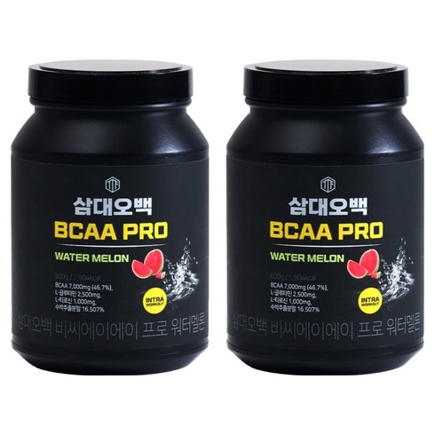 삼대오백 BCAA 프로 워터멜론, 500g, 2개