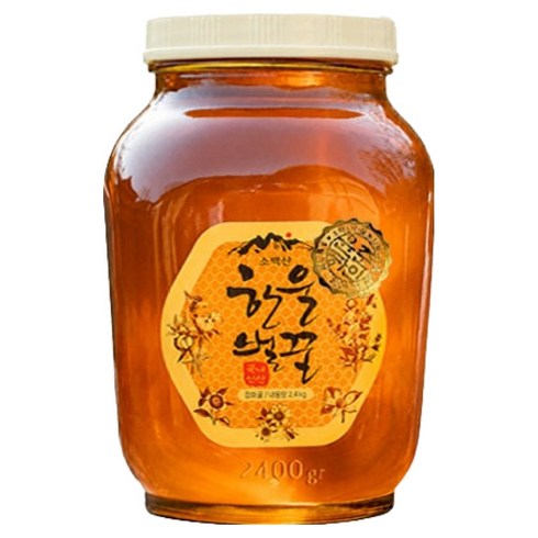 한울벌꿀 국내산 잡화꿀, 2.4kg, 1개