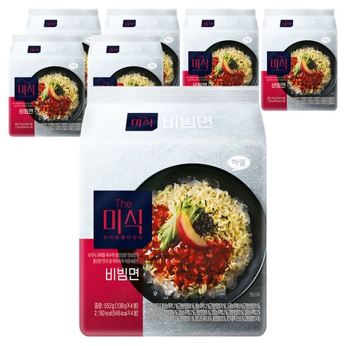 더미식 비빔면 138g, 28개