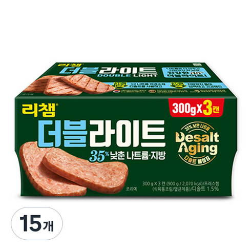 리챔 더블라이트, 300g, 15개