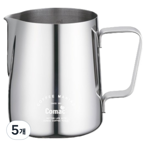 코맥 우유스팀피쳐, 600ml, 5개