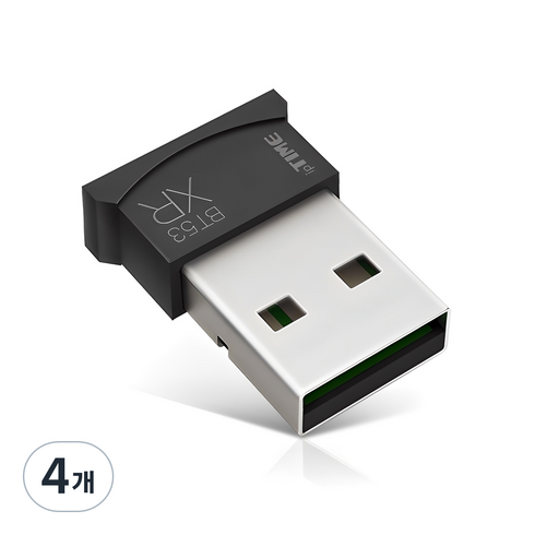 ipTIME USB 동글, BT53XR, 블랙, 4개