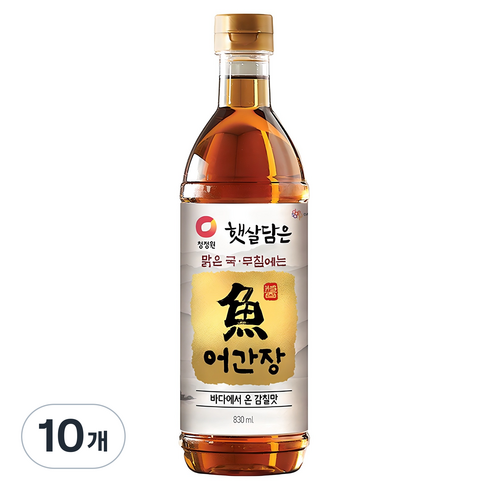 햇살담은 어간장, 830ml, 10개