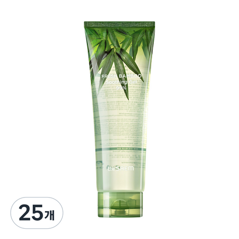 더샘 프레쉬 뱀부 수딩젤 99, 250ml, 25개