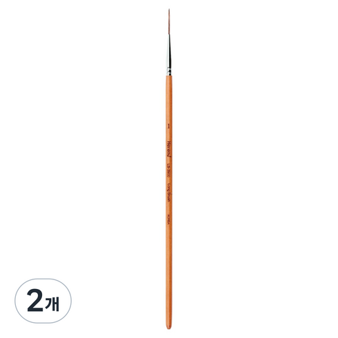헤렌드 긴 세필붓 낱자루 LS-3900, 1호, 2개