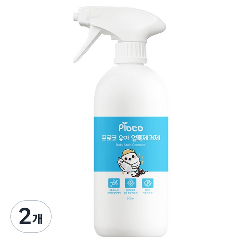 프로코 9종효소 유아 얼룩제거제 500ml, 2개
