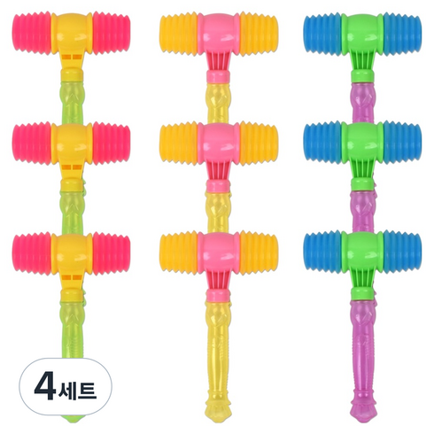 긴급 뿅망치 해머 9p 세트, 랜덤발송, 4세트