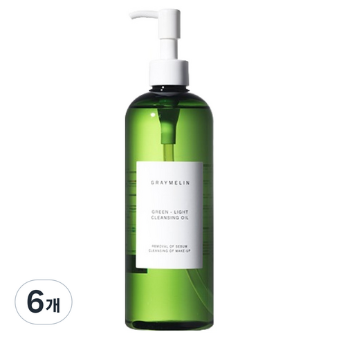 그레이멜린 그린라이트 클렌징 오일, 400ml, 6개