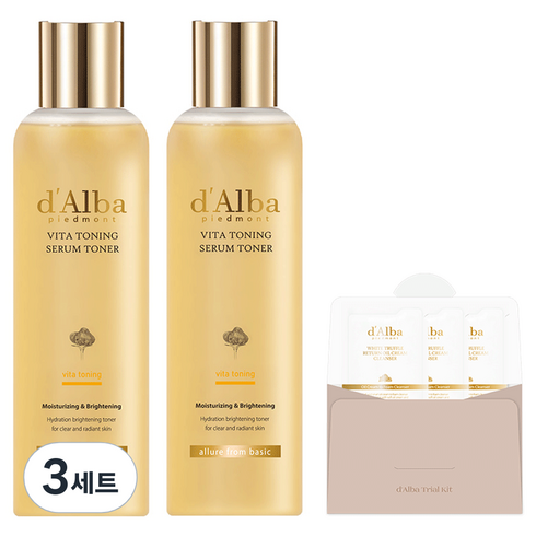 달바 비타 토닝 세럼 토너, 180ml, 6개