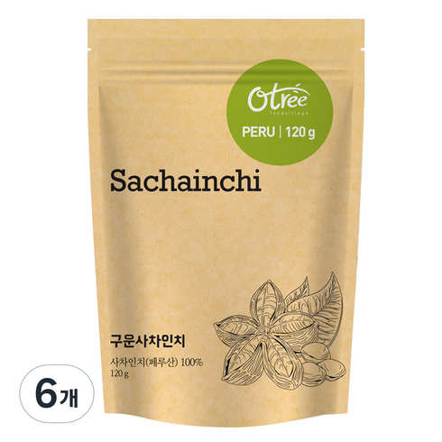 오트리 구운 사차인치, 120g, 6개