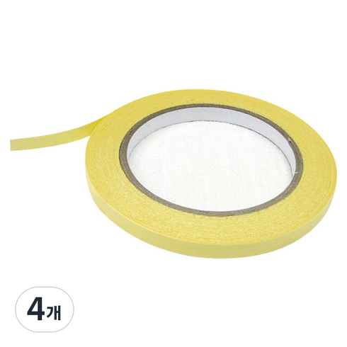 패브릭 워셔블 매직 수선테이프 8mm, 4개
