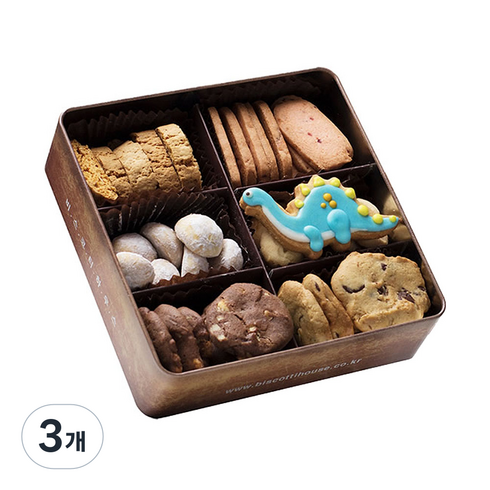 비스코티하우스 다이노틴 쿠키, 425g, 3개