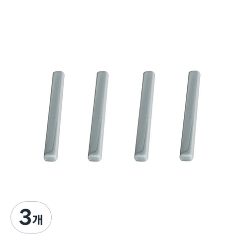 에라토 모노 수저받침 Q-27A80, 블루, 3개