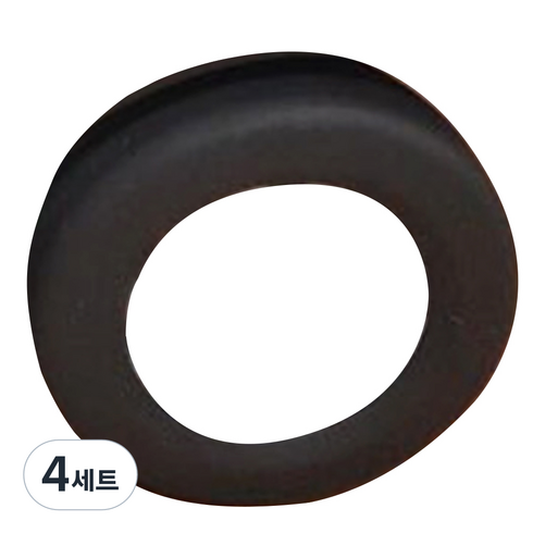 아이앤나무 미니 컨버터블 쿠페 푸쉬카 실리콘 바퀴 커버 4p, 그레이, 4세트