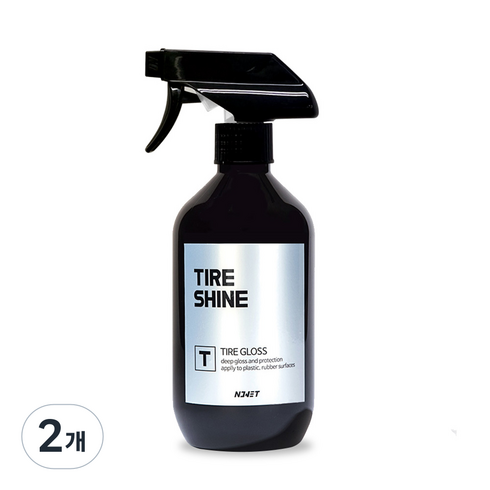 노웻 타이어 샤인 광택제, 450ml, 2개