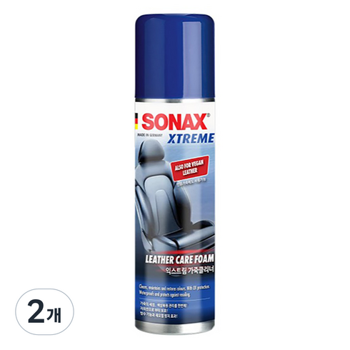 소낙스 익스트림 가죽 크리너, 250ml, 2개