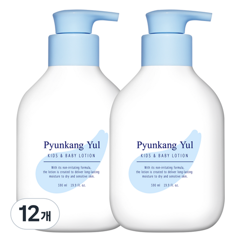 편강율 키즈 앤 베이비 로션 스위트허브, 590ml, 12개