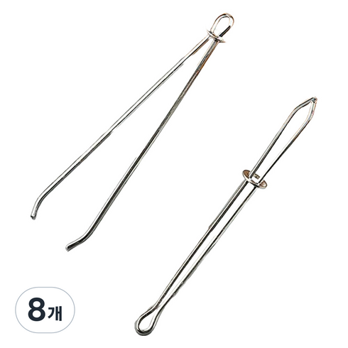 모나코올리브 허리 고무줄 바늘, 8개