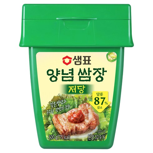 샘표 저당 양념쌈장, 500g, 1개