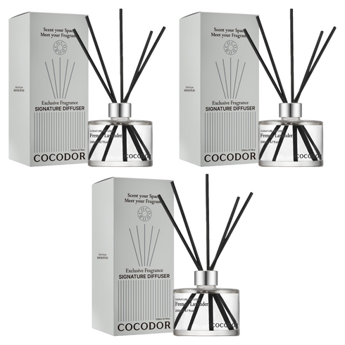코코도르 디퓨저, 프렌치라벤더, 200ml, 3개