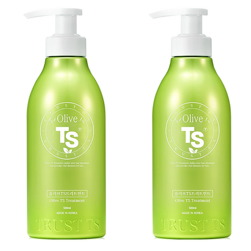 TS 올리브 단백질 헤어트리트먼트, 500ml, 2개