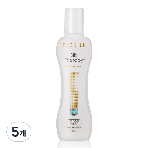 실크테라피 모이스쳐 트리플에스 헤어에센스, 130ml, 5개