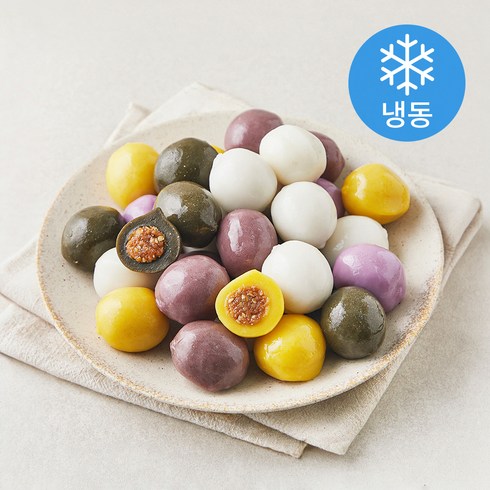 더바른 오색송편 (냉동), 550g, 1개입, 1개