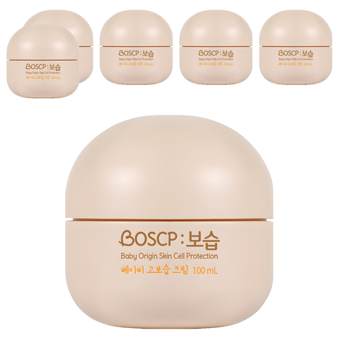 보습 베이비 고보습 크림, 100ml, 6개